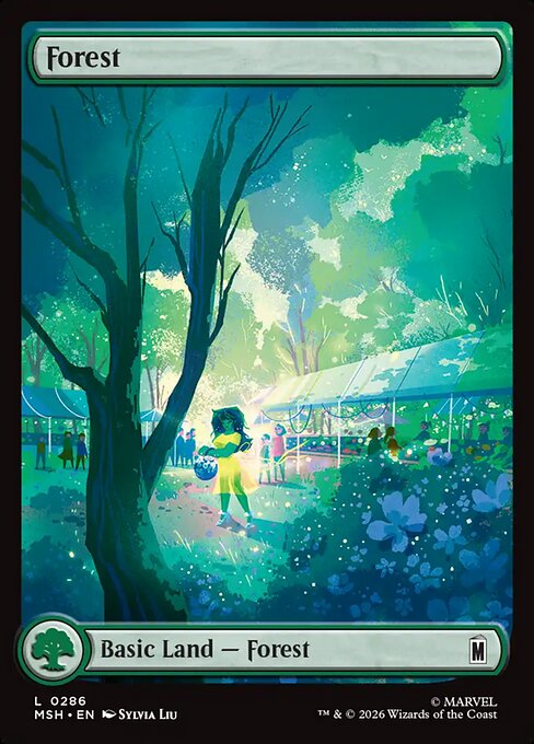 MSH: Forest (0286) (Foil)