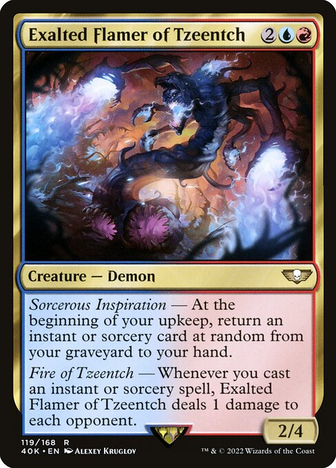 40K: Exalted Flamer of Tzeentch