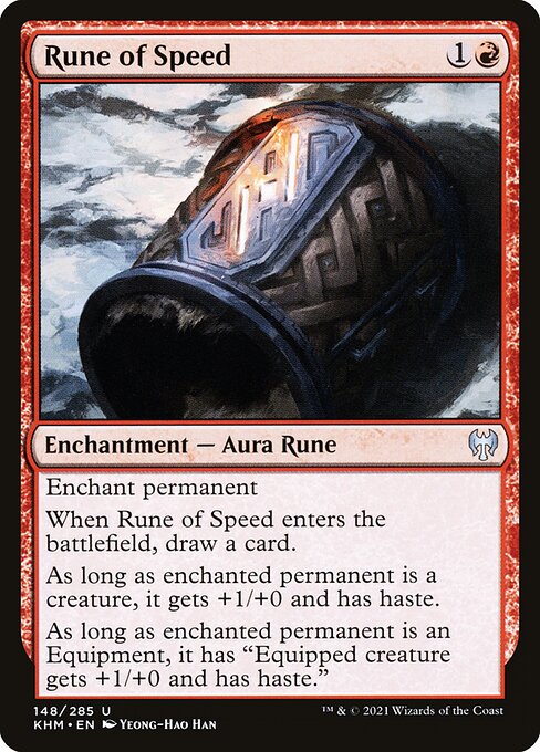 KHM: Rune of Speed (Foil)