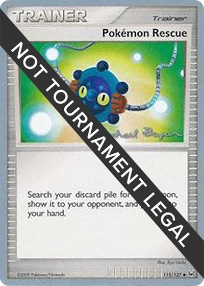 WCD: Pokemon Rescue - 2010 (Mychael Bryan)