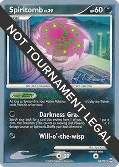 WCD: Spiritomb - 2010 (Michael Pramawat)