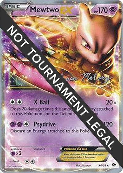 WCD: Mewtwo EX - 2012 (Chase Moloney)