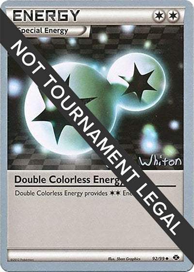 WCD: Double Colorless Energy - 2013 (Ian Whiton)