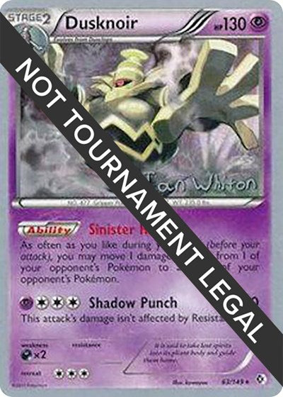 WCD: Dusknoir - 2013 (Ian Whiton)