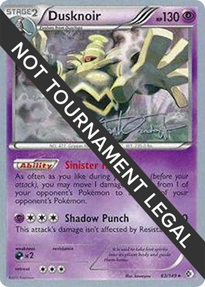 WCD: Dusknoir - 2014 (Trent Orndorff)