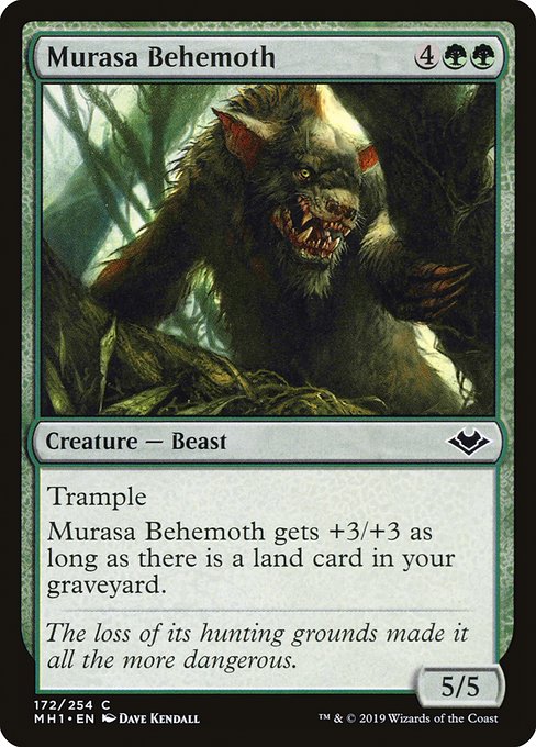 MH1: Murasa Behemoth (Foil)