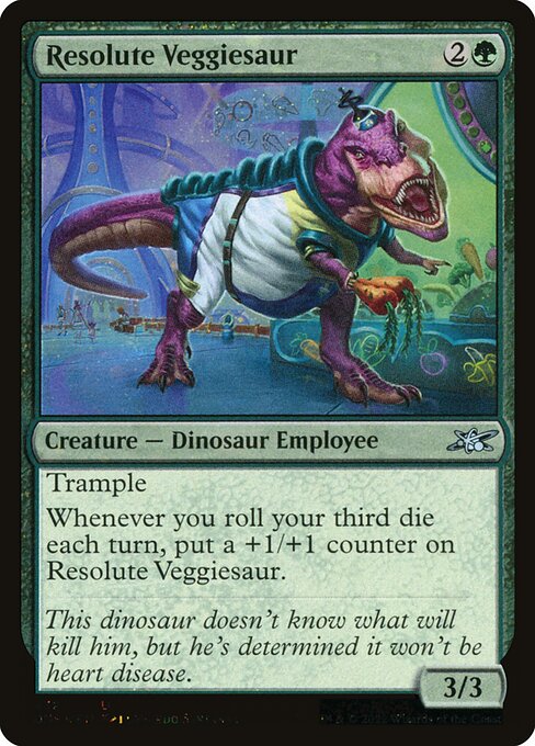 UNF: Resolute Veggiesaur (Galaxy Foil)