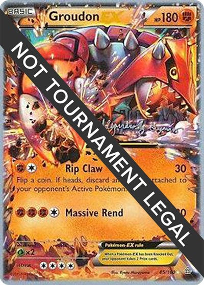 WCD: Groudon EX - 2015 (Alejandro Ng-Guzman)