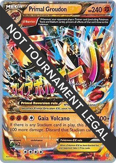 WCD: Primal Groudon EX - 2015 (Alejandro Ng-Guzman)