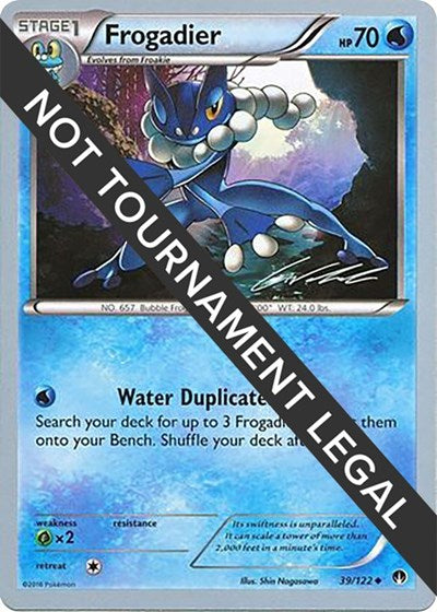 WCD: Frogadier - 2016 (Cody Walinski)