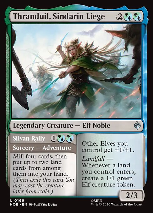 HOB: Thranduil, Sindarin Liege (Foil)