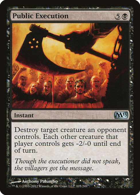 M13: Public Execution (Foil)