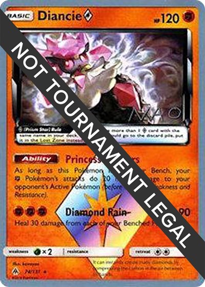 WCD: Diancie Prism Star - 2018 (Naohito Inoue)