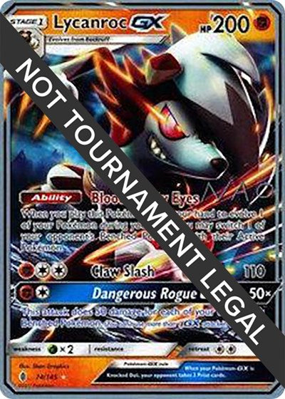 WCD: Lycanroc GX - 2018 (Naohito Inoue)