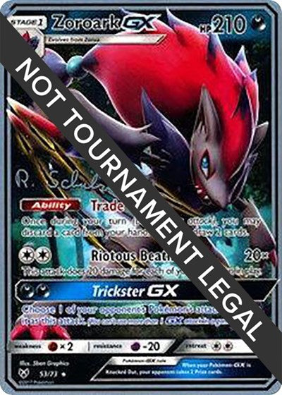 WCD: Zoroark GX - 2018 (Robin Schulz)