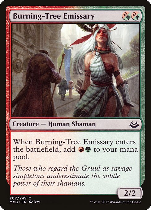 MM3: Burning-Tree Emissary (Foil)