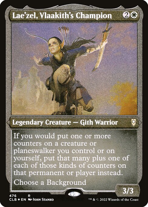 CLB: Lae'zel, Vlaakith's Champion (Foil Etched)