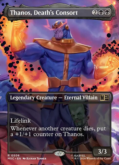 MSC: Thanos, Death's Consort (Extended Art) (Foil)