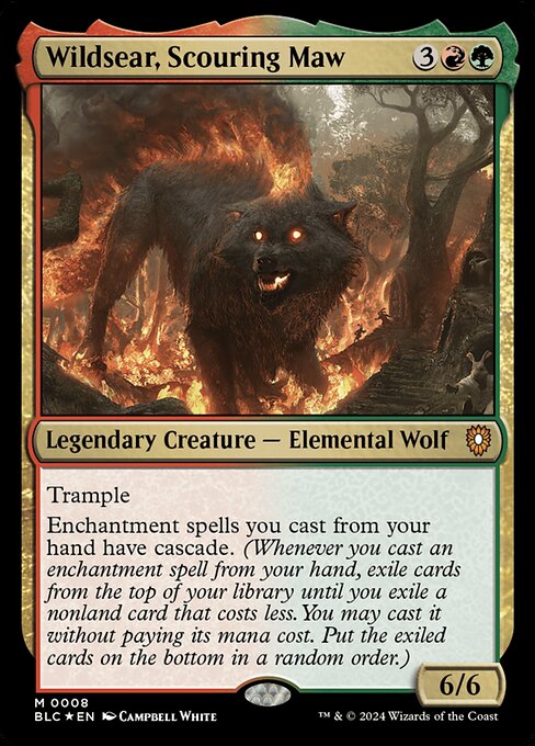 BLC: Wildsear, Scouring Maw (Foil)