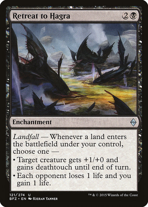 BFZ: Retreat to Hagra (Foil)