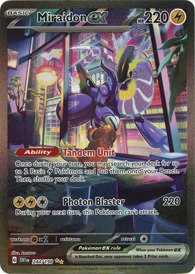 SVI: Miraidon ex - 244/198 (Holofoil)