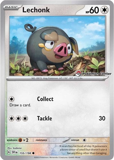 MCAP: Lechonk (Pokemon Center Exclusive) (Holofoil)
