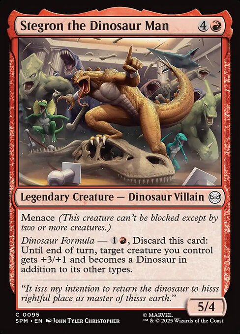 SPM: Stegron the Dinosaur Man