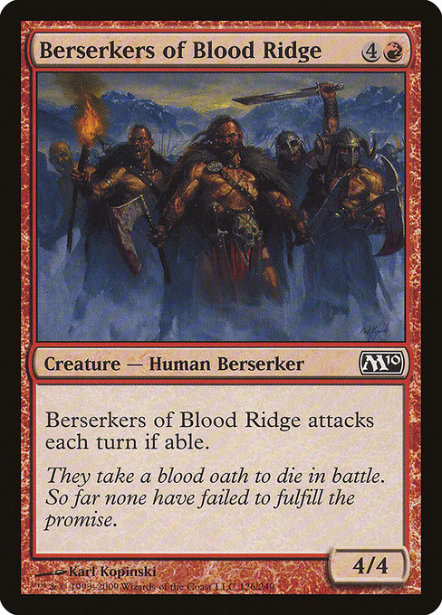 M10: Berserkers of Blood Ridge (Foil)