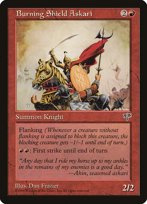 MIR: Burning Shield Askari