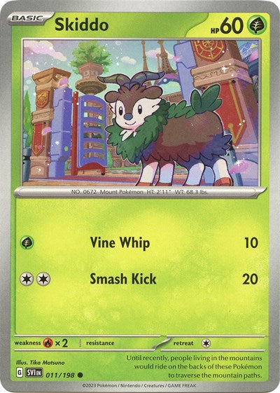 SVI: Skiddo (Reverse Holofoil)