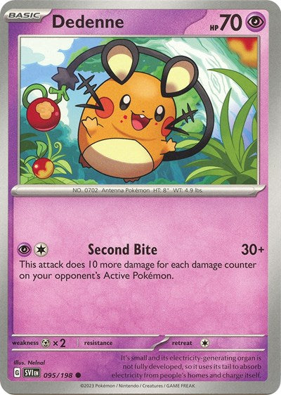 SVI: Dedenne - 095/198 (Reverse Holofoil)