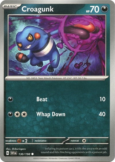 SVI: Croagunk (Reverse Holofoil)