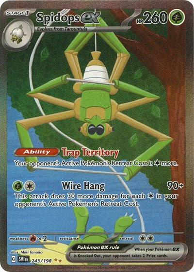 SVI: Spidops ex - 243/198 (Holofoil)