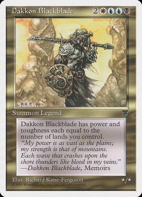 CHR: Dakkon Blackblade