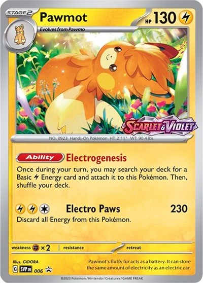 SVP: Pawmot - 006 (Prerelease) (Holofoil)