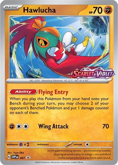 SVP: Hawlucha - 007 (Prerelease) (Holofoil)