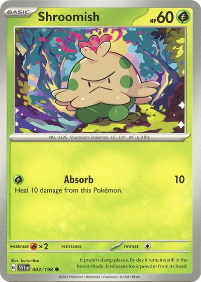 SVI: Shroomish (Reverse Holofoil)
