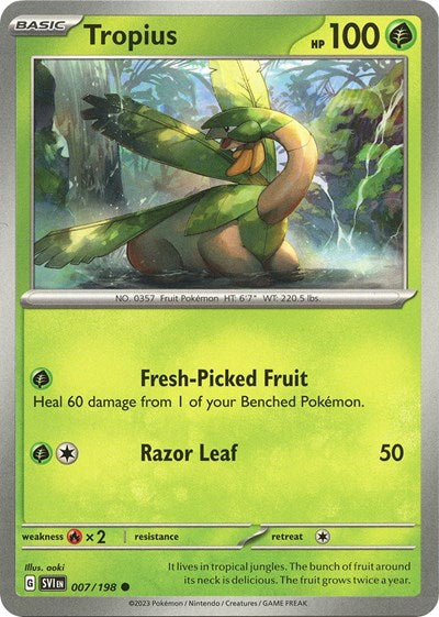 SVI: Tropius (Reverse Holofoil)