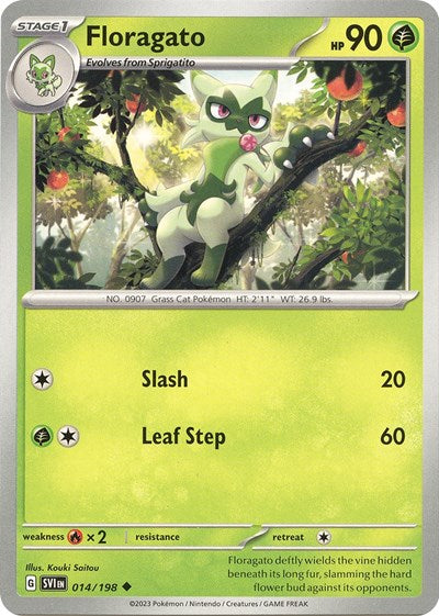 SVI: Floragato (Reverse Holofoil)