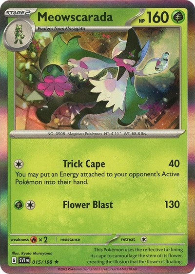 SVI: Meowscarada - 015/198 (Reverse Holofoil)