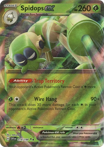 SVI: Spidops ex - 019/198 (Holofoil)