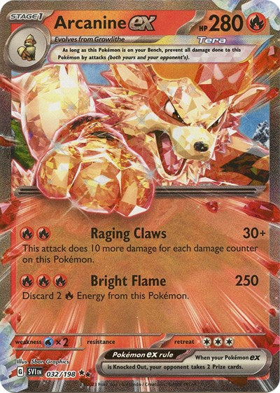 SVI: Arcanine ex - 032/198 (Holofoil)