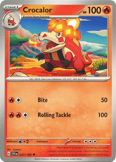 SVI: Crocalor (Reverse Holofoil)