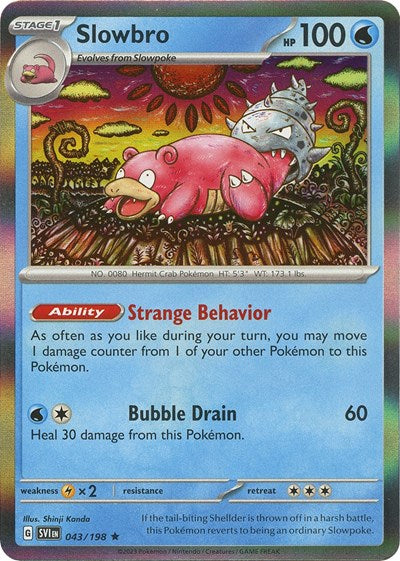 SVI: Slowbro (Reverse Holofoil)