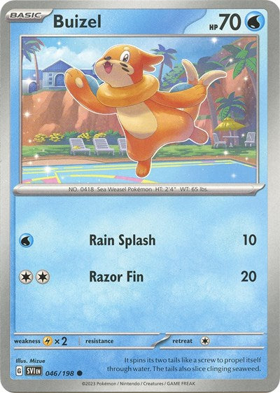 SVI: Buizel (Reverse Holofoil)