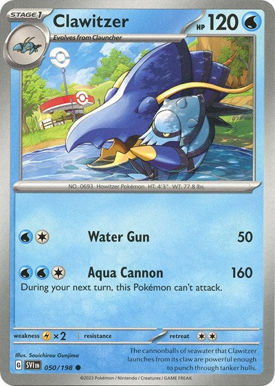 SVI: Clawitzer (Reverse Holofoil)