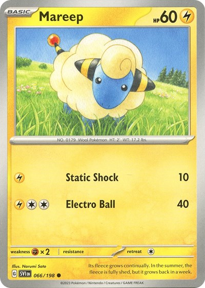 SVI: Mareep (Reverse Holofoil)