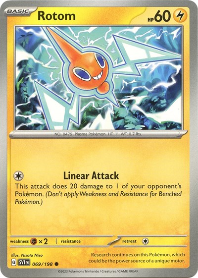 SVI: Rotom - 069/198 (Reverse Holofoil)