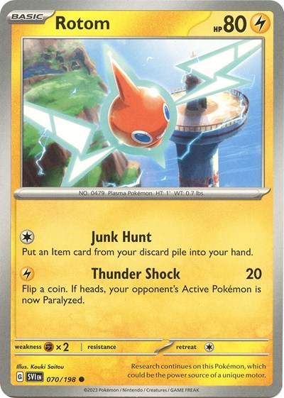 SVI: Rotom - 070/198 (Reverse Holofoil)