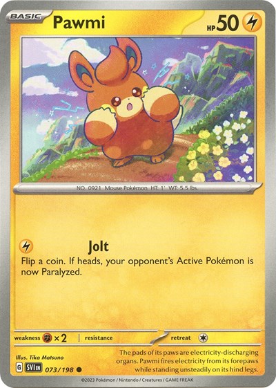 SVI: Pawmi - 073/198 (Reverse Holofoil)
